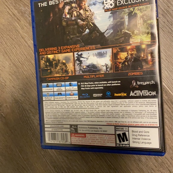 SALECall of Duty Black Ops PS4 video game - Picture 5 of 6